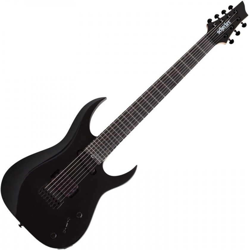 Schecter Sunset 7 Triad Gloss Black