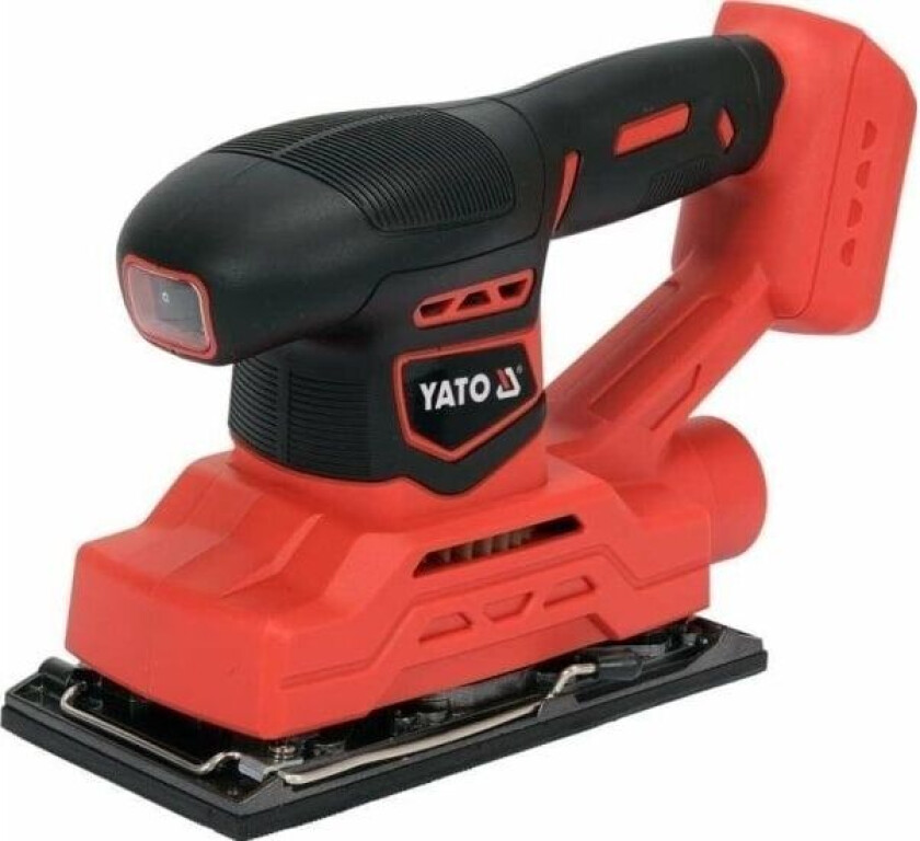 ORBITAL SANDER 18V 90x187mm UTEN BATTERI OG LADER - Uten batteri og opplader