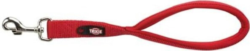Premium short leash M-XL: 37 cm/25 mm red