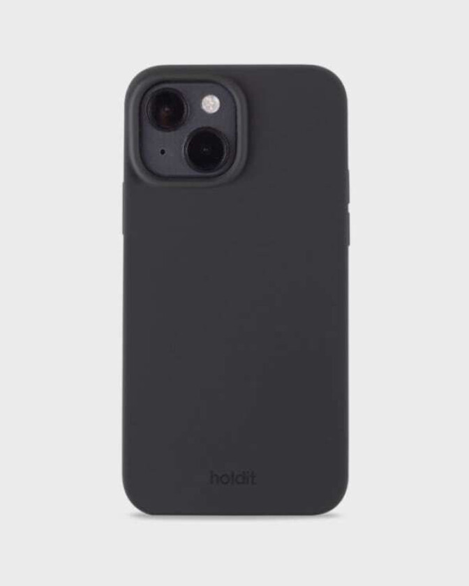 Holdit iPhone 14 / 13 Soft Touch Silikon Deksel - Blsck