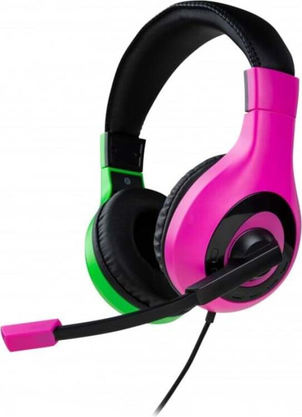 Stereo Gaming Headset V1 - Pink/Green