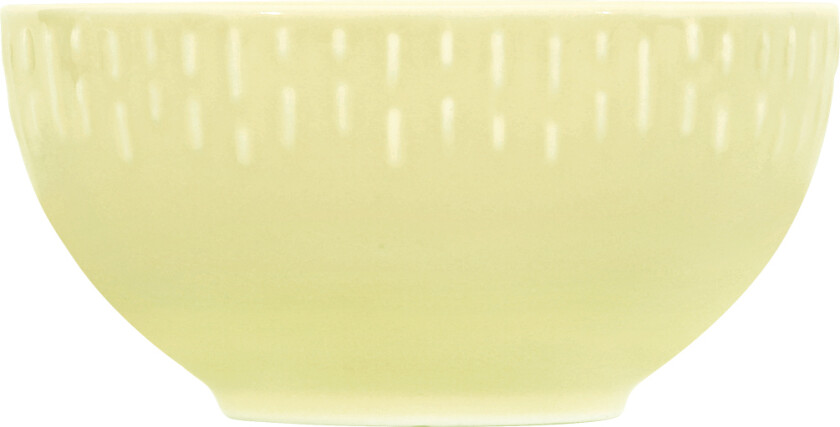 - Life in Colour - Confetti - Lemon bowl w/relief porcelain (13307)