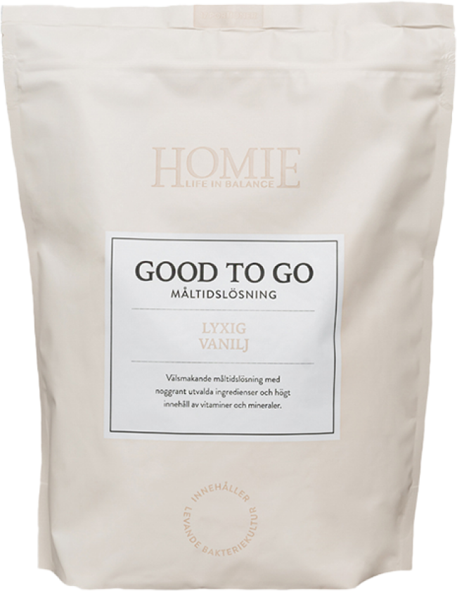 Homie Good To Go Vanilj 600 g