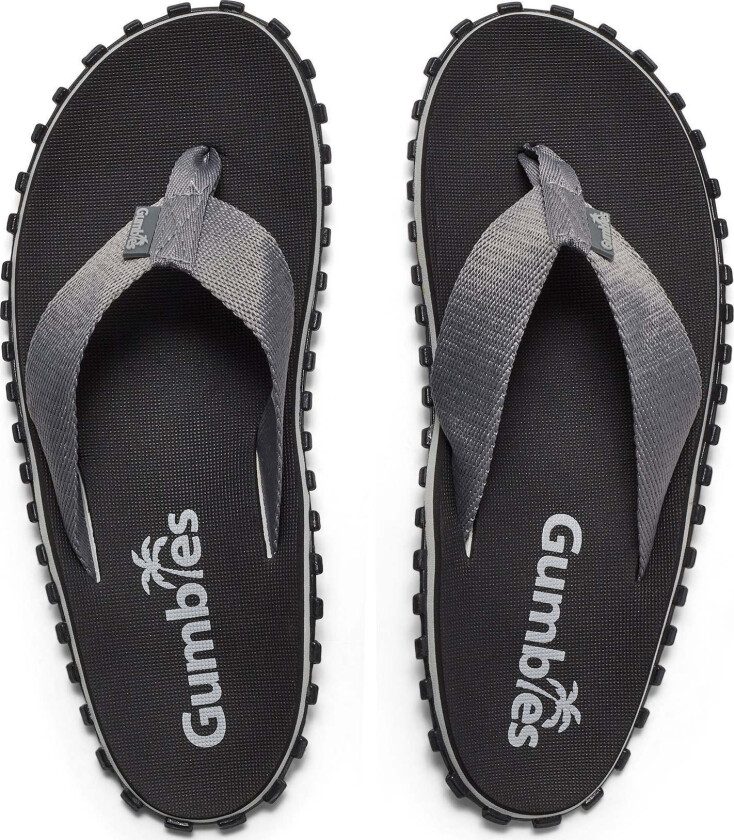 Unisex Duckbill Flipflops Black/Grey 44, Black/Grey