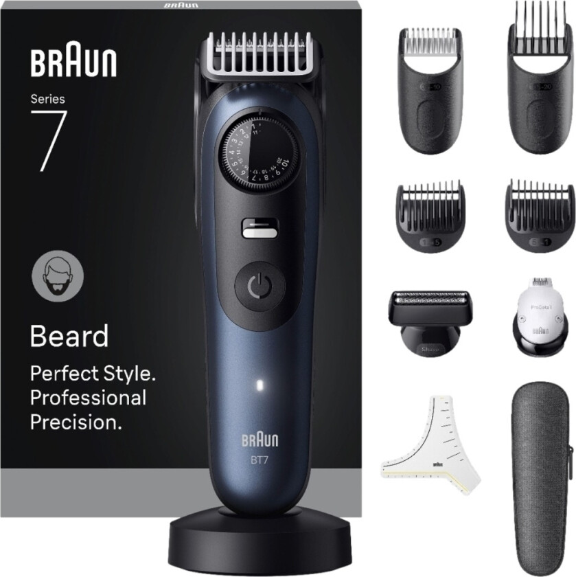 Bilde av Series 7 BT7540 Skjeggtrimmer (blå)