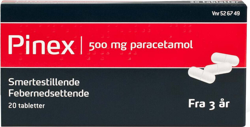 Bilde av 500 mg tabletter 20 stk