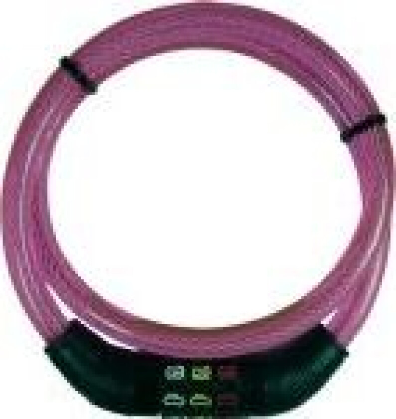 CSL80Pink Kabellås Pink Kombinationslås med symboler