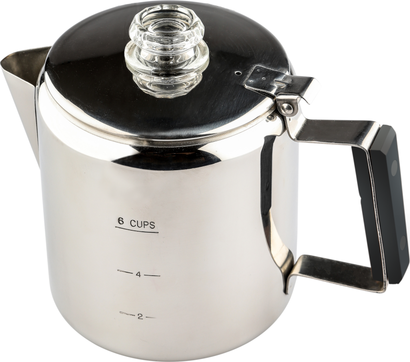 iFish Perculator 1,4 L OneSize, Stainless Steel
