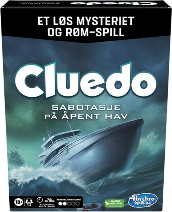 Spill Cluedo Sabotasje på åpent hav