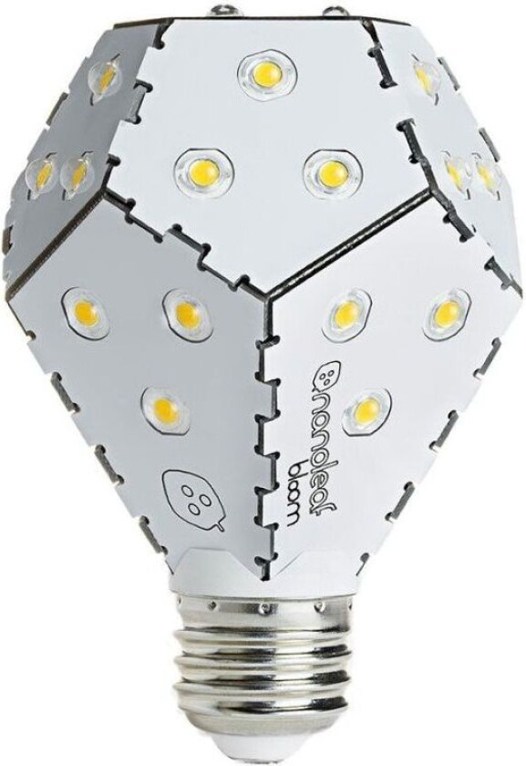 BLOOM LED-pære 1200 lumen, 3000K, hvit (NL03-1200WN240E27)