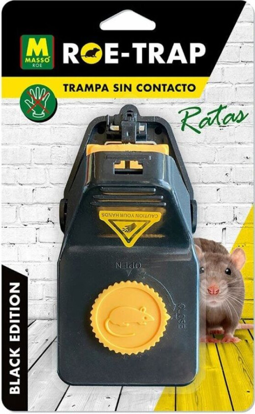 Mouse trap Massó Roe-Trap Black Edition 231700 15,2 x 8 x 7,3 cm