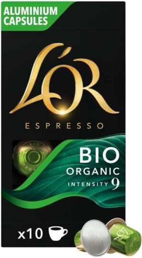 Bilde av Bio Organic Espresso 9 10stk