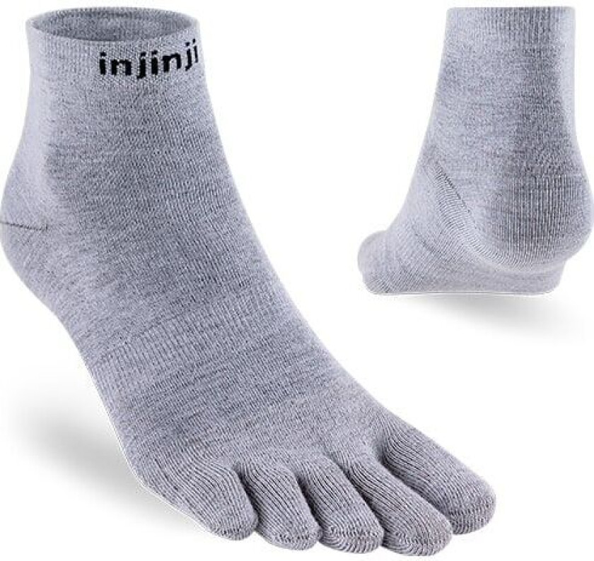 Men's Liner Mini-Crew Heather Gray M, Heather Gray