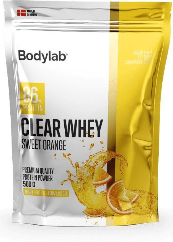 BodyLab Clear Whey Sweet Oransje (500g)
