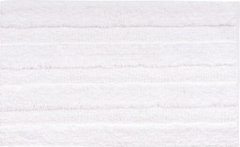 New Plus baderomsmatte, 70x120 cm, hvit