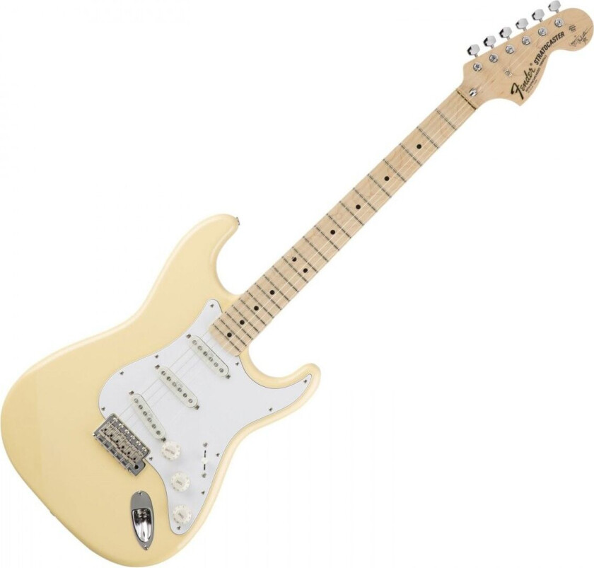 MIJ Yngwie Malmsteen Stratocaster Scalloped MN Vintage White