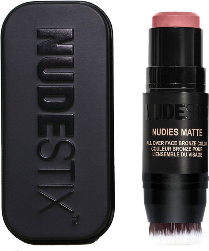 Nudestix Nudies Matte All Over Face Blush Color Sunkissed Pink 7g