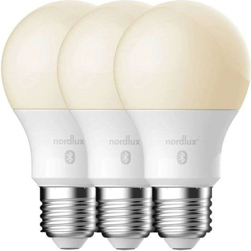 - Pære Smart 7W (900lm) 2200-6500K Dim. White 3-pack E27