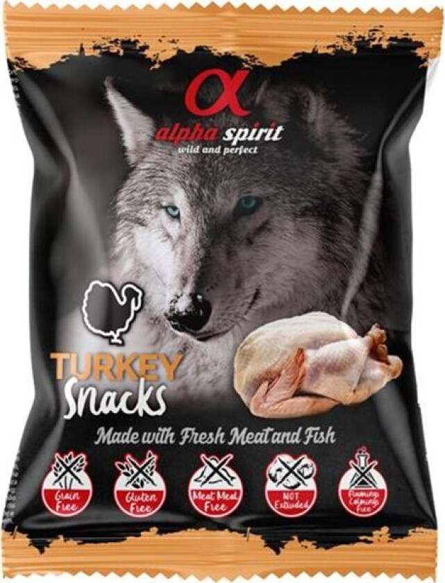 Turkey Snack Godbiter til hund 50 g