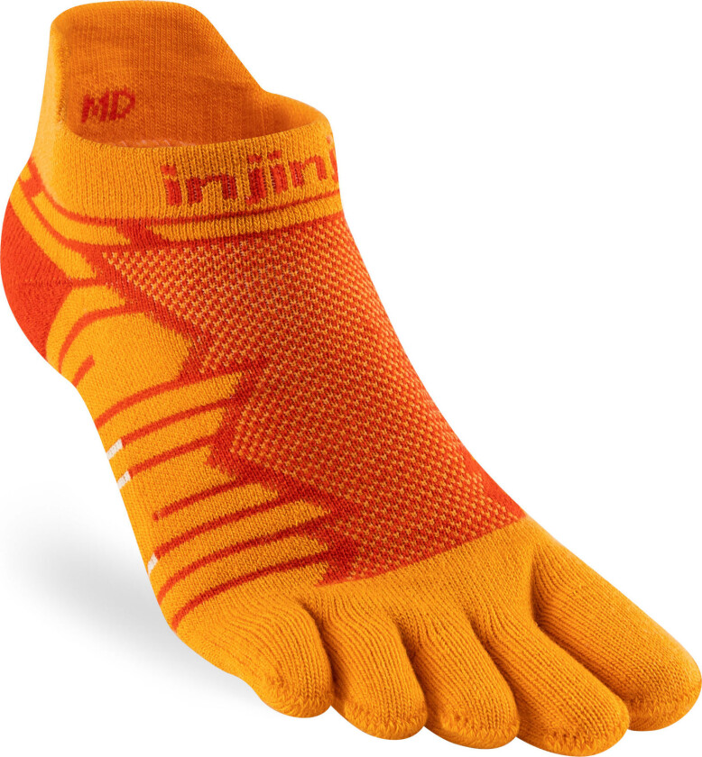 Men's Ultra Run No-Show Desert Orange S, Desert Orange