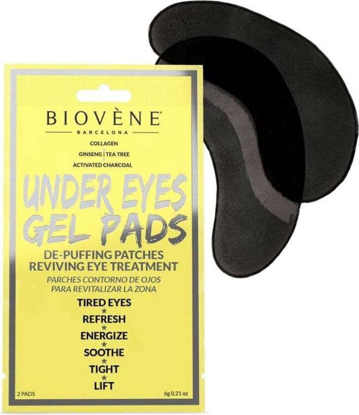 Biovène Under Eyes Gel Pads De-Puffing Patches Eye Reviving Treat