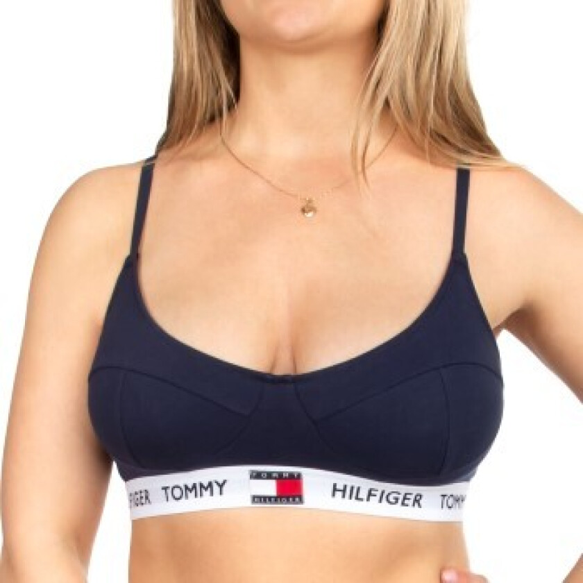 BH Tommy 85 T-Shirt Bralette Marine bomull Large Dame