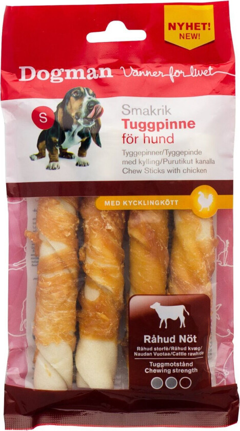 Tyggepinner med Kylling 4pk
