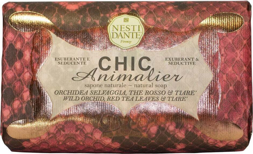Chic Animalier Red, 250 g Håndsåpe