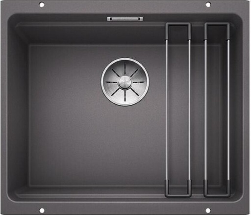 Etagon 500-U UXI kjøkkenvask, 53x46 cm, grå