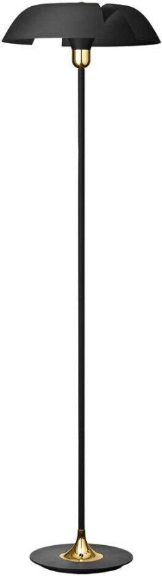 - Cycnus Gulvlampe Black/Gold
