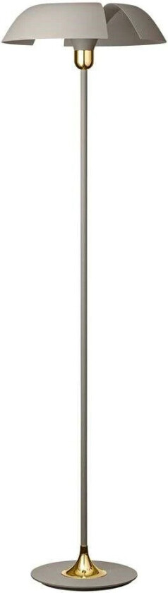 - Cycnus Gulvlampe Taupe/Gold
