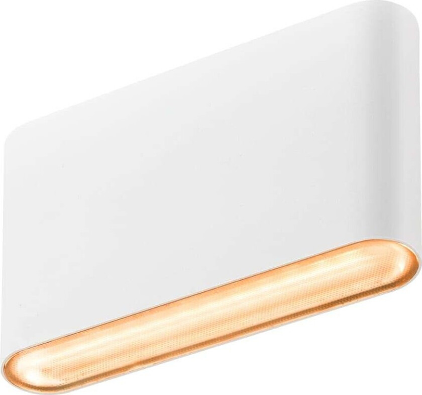 - Oval 14 LED Utendørs Vegglampe IP65 White