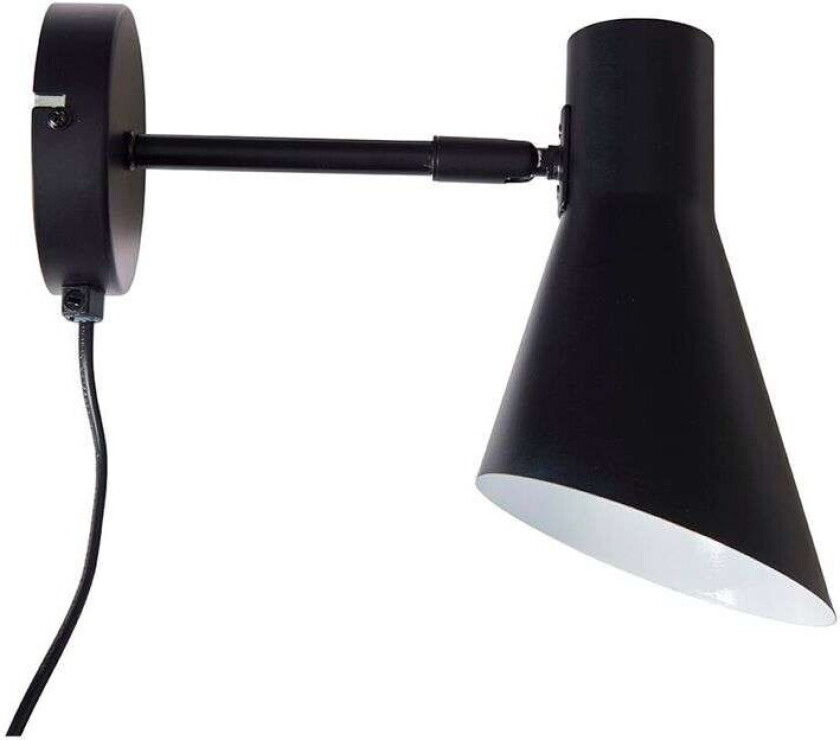 - DL12 Vegglampe Black