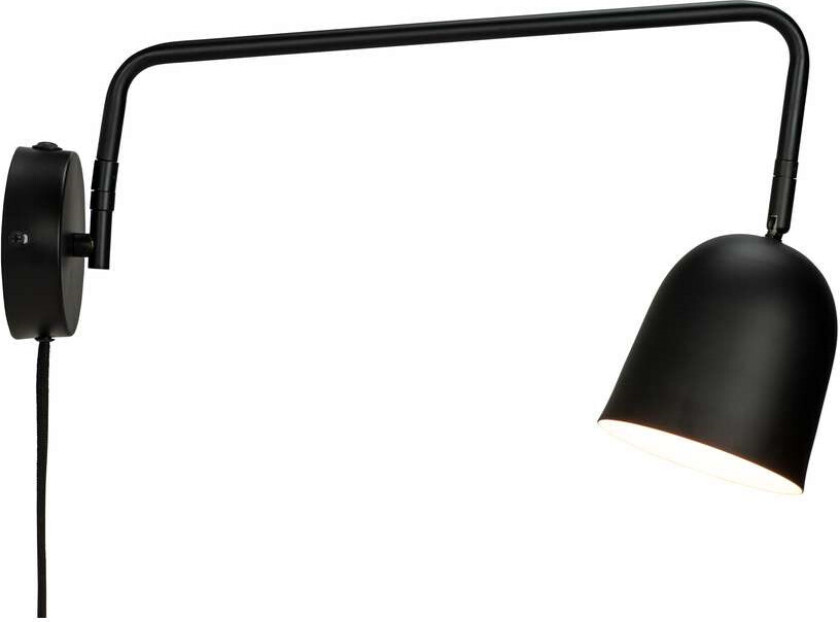- Manchester Vegglampe Black