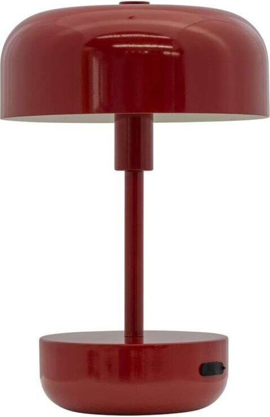 Dyberg Larsen - Haipot LED Portable Bordlampe Dark Red DybergLarsen