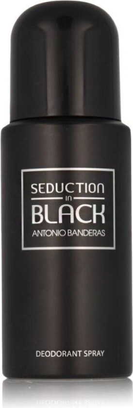 Spray Deodorant Antonio Banderas Seduction In Black 150 ml