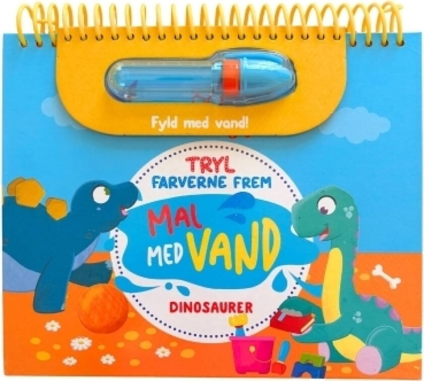 Mal med vand: Dinosaurer