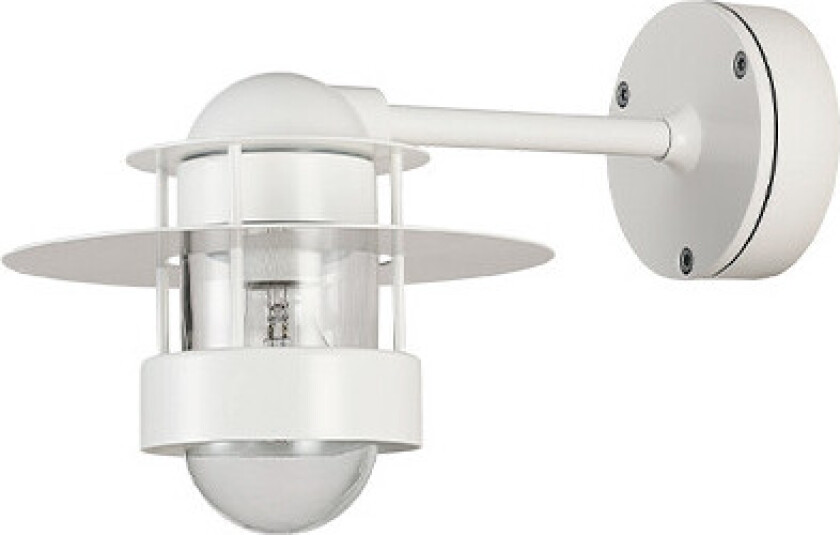 - Albertslund Vegglampe Hvit Kort E27