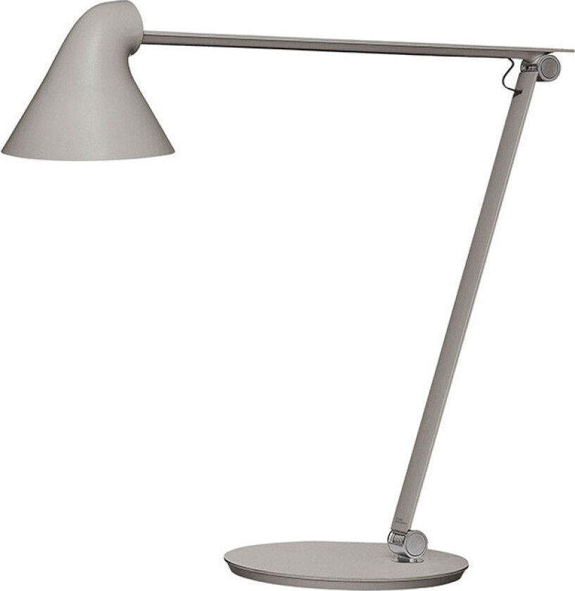 - NJP Bordlampe m/Fot 2700K Lys Grå
