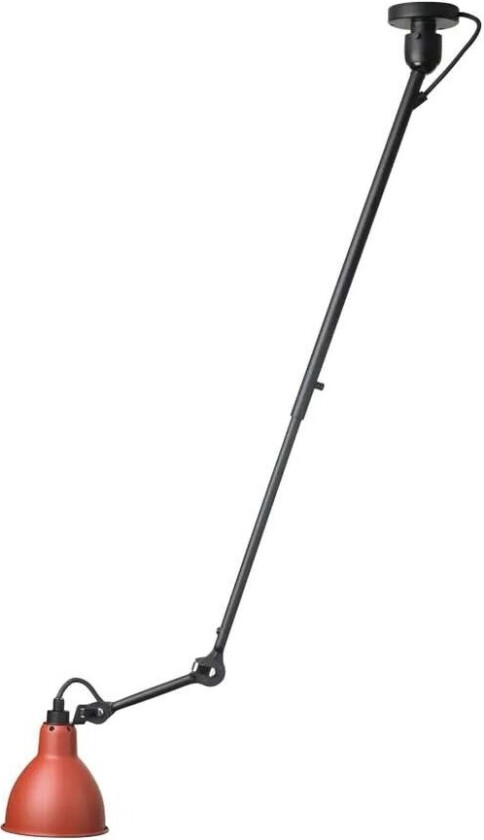 - 302 Taklampe Rød Lampe Gras