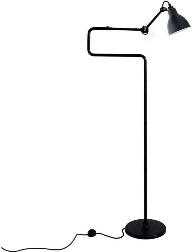 - 411 Gulvlampe Blå Lampe Gras