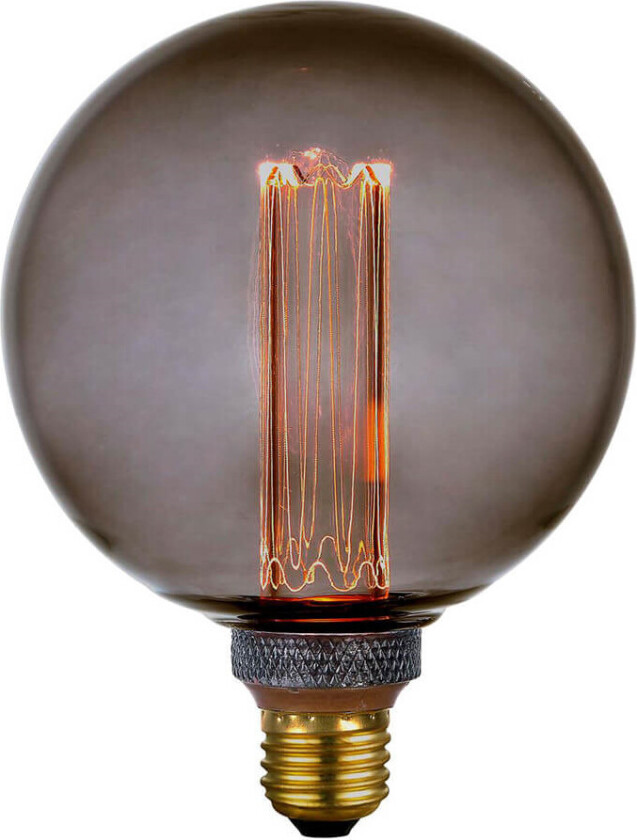 - Pære LED 5W (40-200lm) 3-step Smoke Globe E27