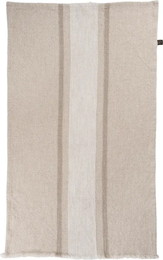 Ernst kjøkkenhåndkle Natur-hvit-beige, 45x70 cm