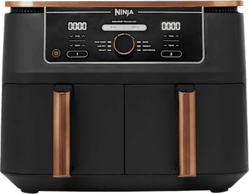 Foodi MAX Dual Zone Airfryer, Tang, 2 Laden, 9,5L AF400EUCP av Shark
