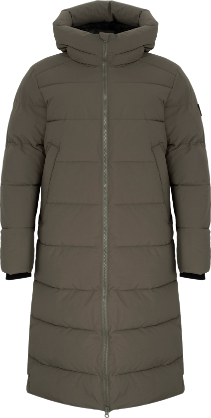 Women's Long Puffer Jacket Sea Turtle