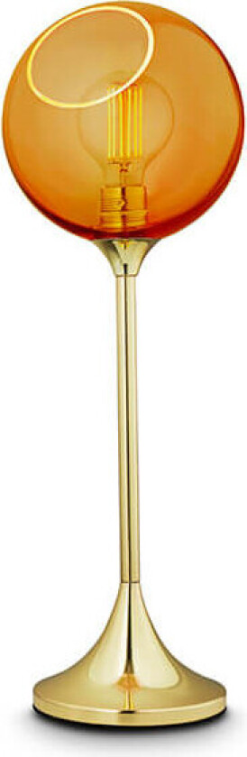 - Ballroom Bordlampe Amber/Gold