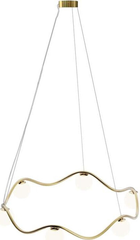 - Circle of Life Lysekrone V2 Ø91 Coated Brass/Opal White