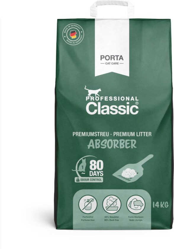 Kattesand med luktabsorbering - 14 kg