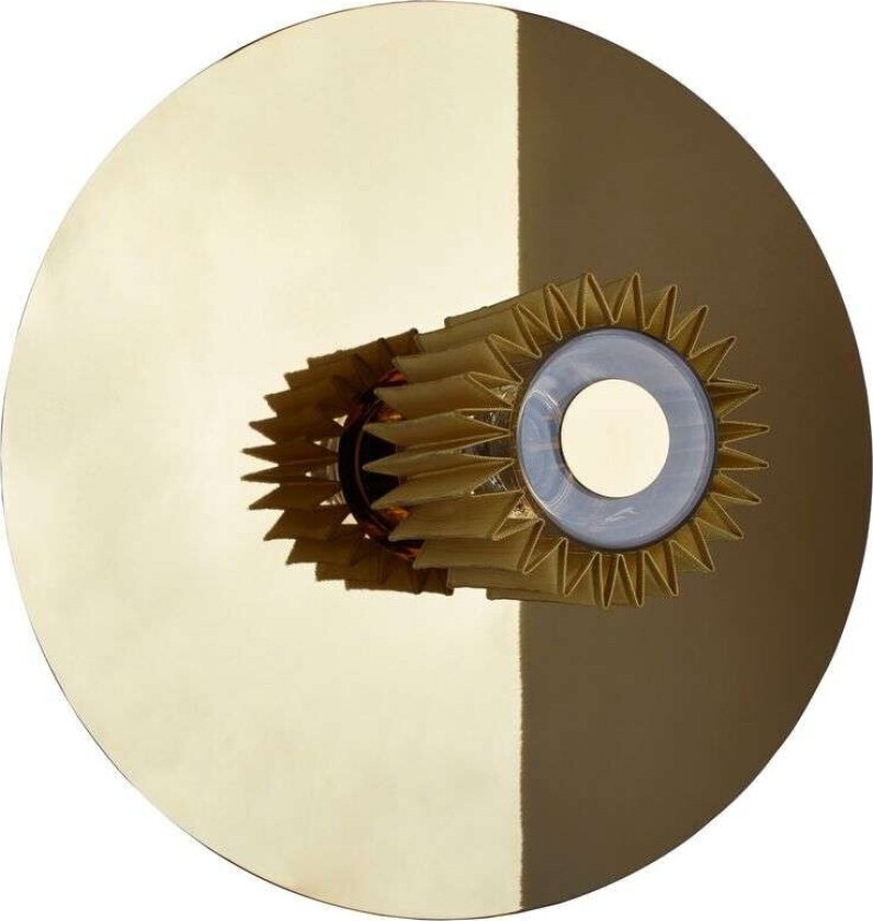 - In The Sun Vegglampe 380 Gull/Gull