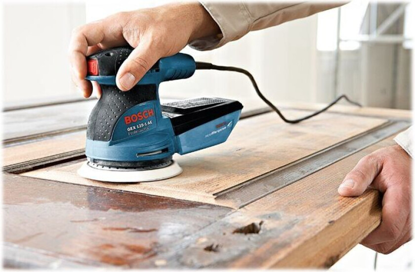 GEX 125-1 AE Professional - Eksentersliper - 250 W - 125 mm